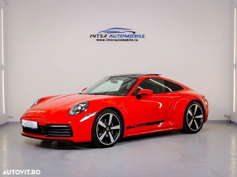 Rosu Utilizat 2020 Porsche 911 Coupe | 116.000 EUR - Imagine 1/4