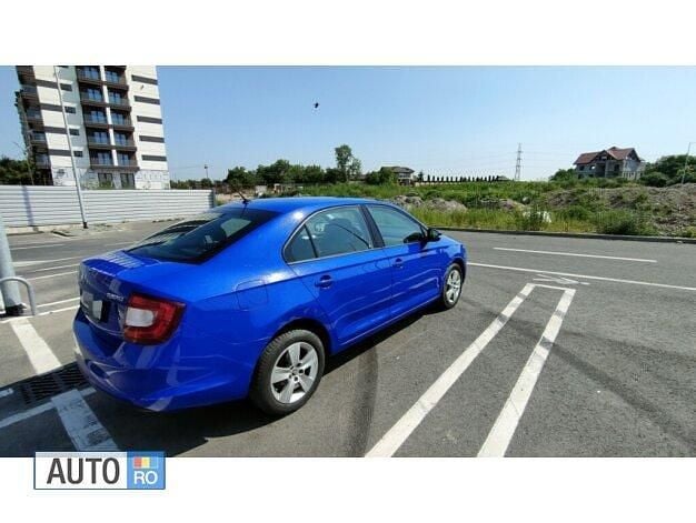 Second-hand Skoda Rapid 105 CP (77 kW) 2018 Albastru Berlinǎ