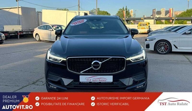 Negru Utilizat 2019 Volvo XC60 Momentum SUV | 27.846 EUR (Preț OK) - Imagine 1/4
