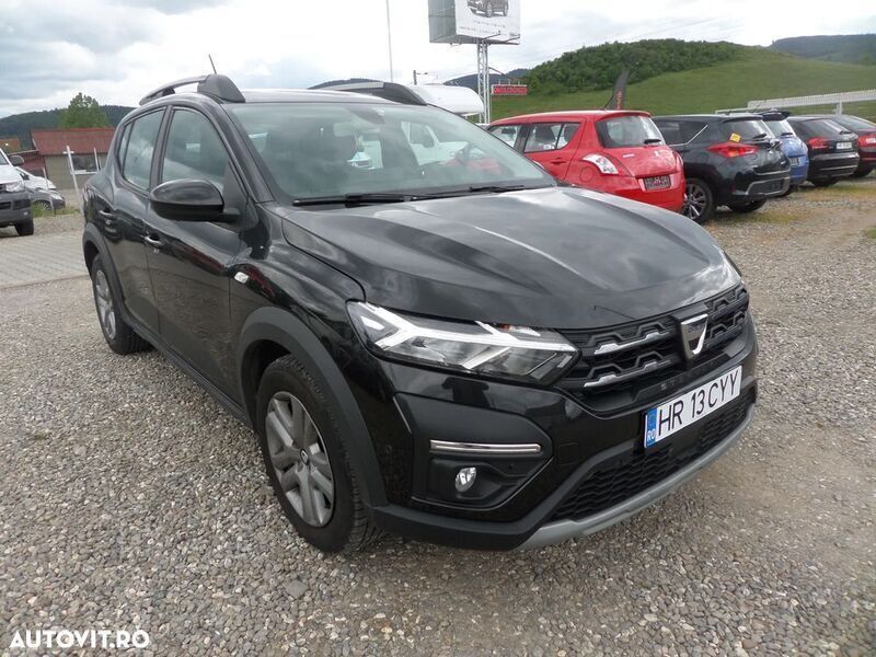 Negru Utilizat 2021 Dacia Sandero Extreme Hatchback | 11.250 EUR (Super Preț) - Imagine 1/4