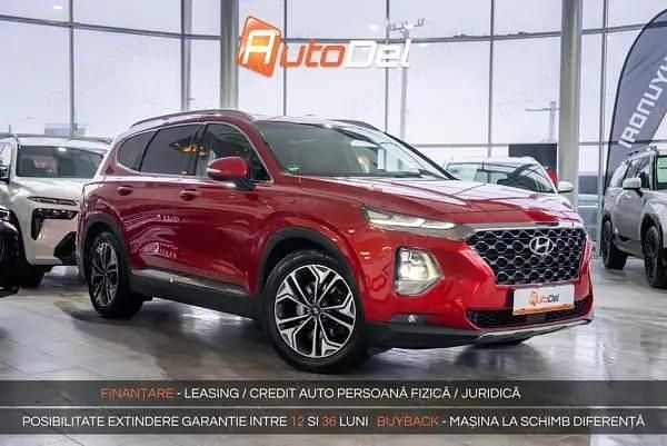 Second-hand Hyundai Santa Fe 200 CP (147 kW) 2020 Rosu SUV