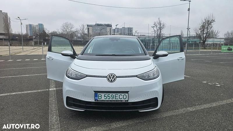 Second-hand VW ID.3 Pro Performance 150 kW (204 CP) 2021 Culoarealb Hatchback