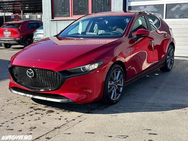 Rosu Nouă 2025 Mazda 3 Center-Line Hatchback | 29.440 EUR (Scump) - Imagine 1/4