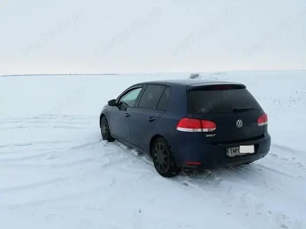 Second-hand VW Golf VI 80 CP (58 kW) 2009 Albastru Hatchback