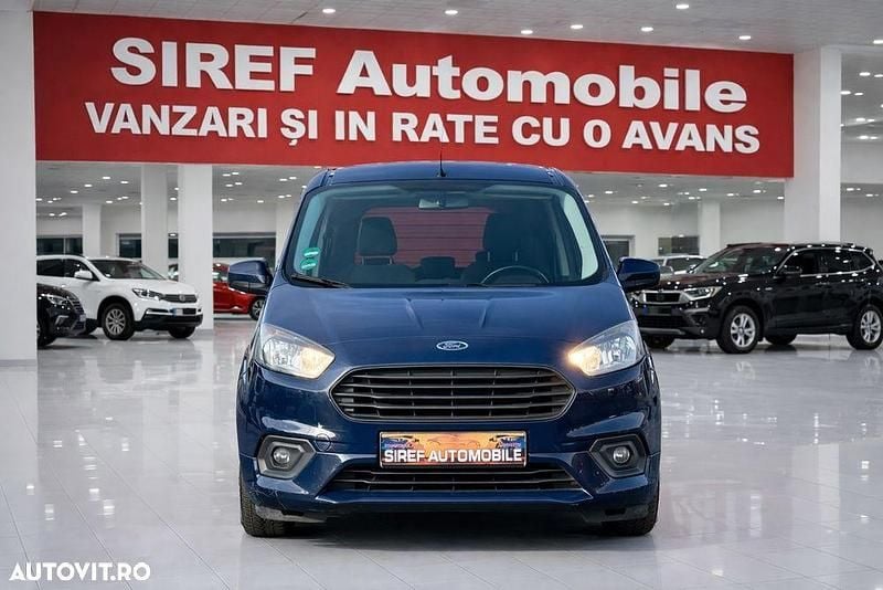 Second-hand Ford Tourneo Courier Ambiente 75 CP (55 kW) 2018 Culoarealbastru Monovolum