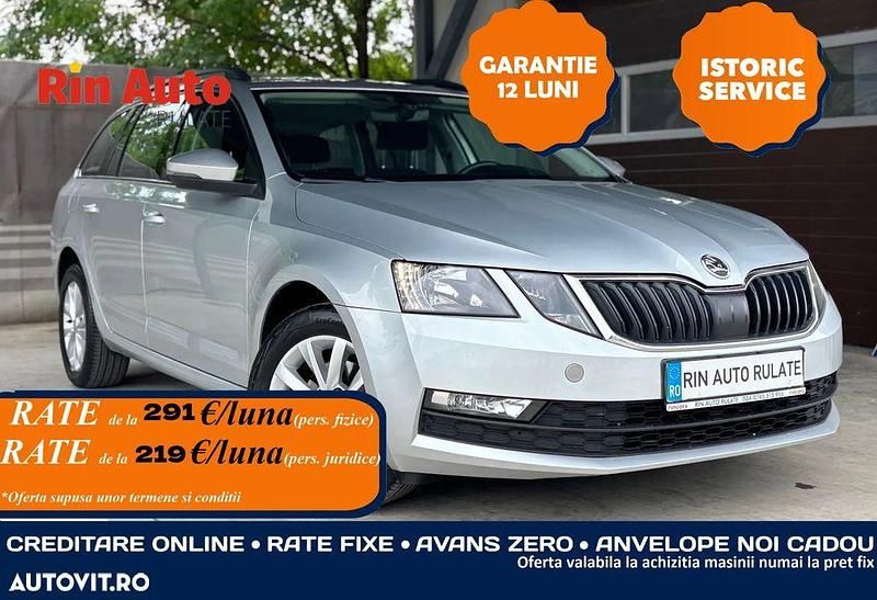 Second-hand Skoda Octavia Ambition 149 CP (109 kW) 2019 Culoareargint Break