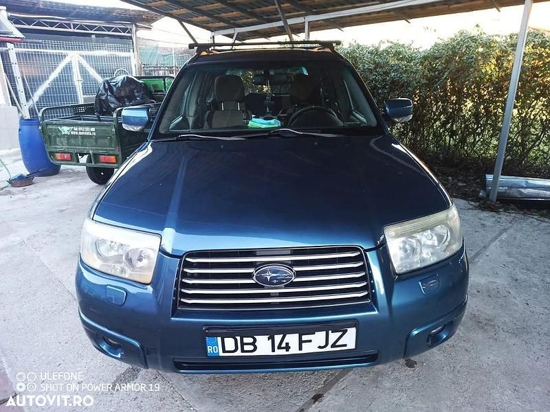 Culoarealbastru Utilizat 2007 Subaru Forester SUV | 4.299 EUR - Imagine 1/4