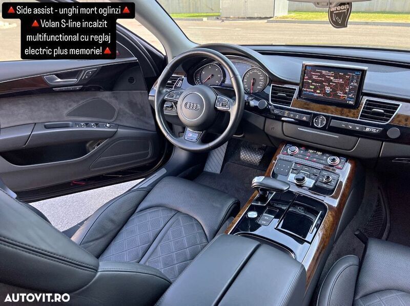 Second-hand Audi A8L Comfort 262 CP (192 kW) 2017 Negru Berlinǎ