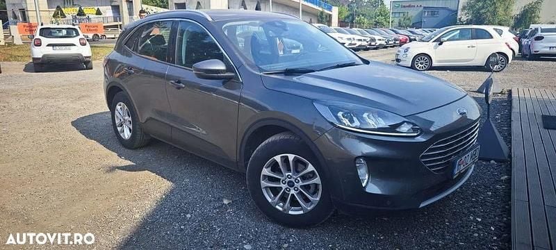 Gri Utilizat 2021 Ford Kuga Titanium SUV | 23.990 EUR (Preț OK) - Imagine 1/4