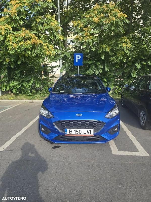 Culoarealbastru Utilizat 2020 Ford Focus ST-Line Hatchback | 11.990 EUR (Preț OK) - Imagine 1/4
