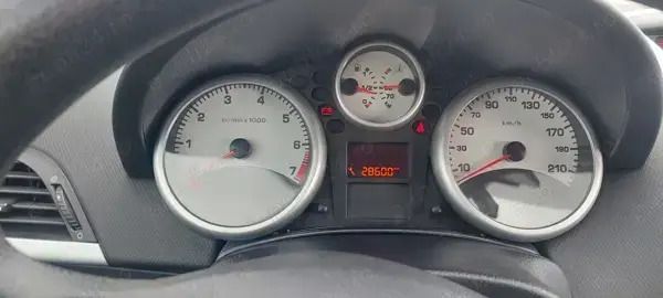 Second-hand Peugeot 207 75 CP (55 kW) 2009 Albastru Coupe