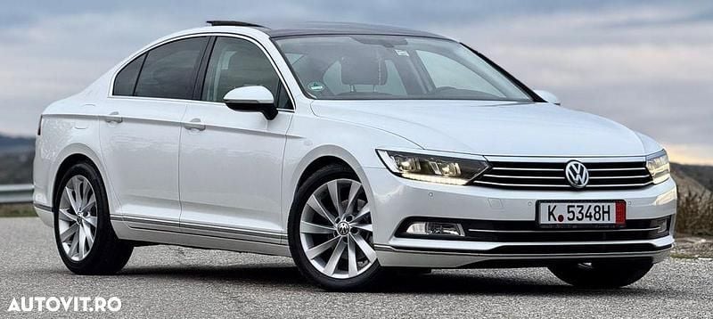Culoarealb Utilizat 2016 VW Passat Highline Break | 13.390 EUR (Scump) - Imagine 1/4