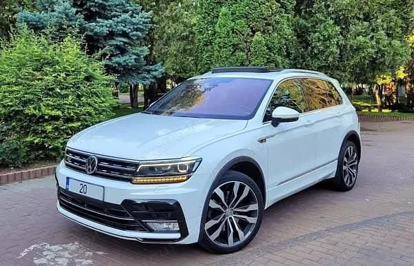 Alb Utilizat 2017 VW Tiguan R-line SUV | 19.780 EUR (Puțin scump) - Imagine 1/4