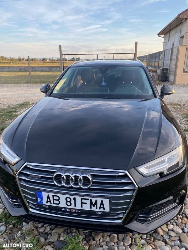 Negru Utilizat 2016 Audi A4 Sport Break | 13.000 EUR - Imagine 1/4