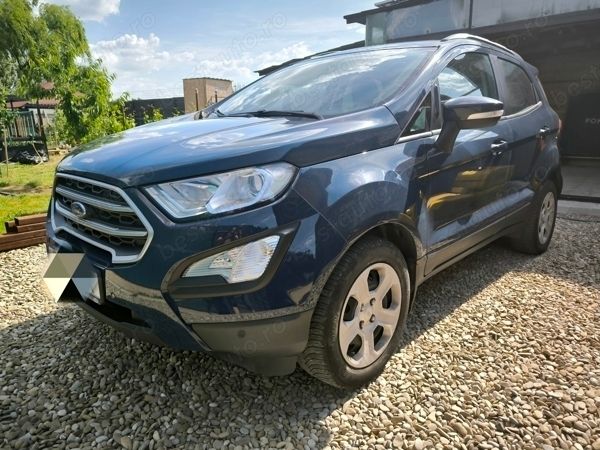 Albastru Utilizat 2019 Ford Ecosport SUV | 10.750 EUR (Scump) - Imagine 1/4