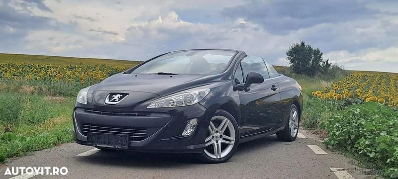 Culoarenegru Utilizat 2010 Peugeot 308 CC Active Cabrio | 3.790 EUR - Imagine 1/4