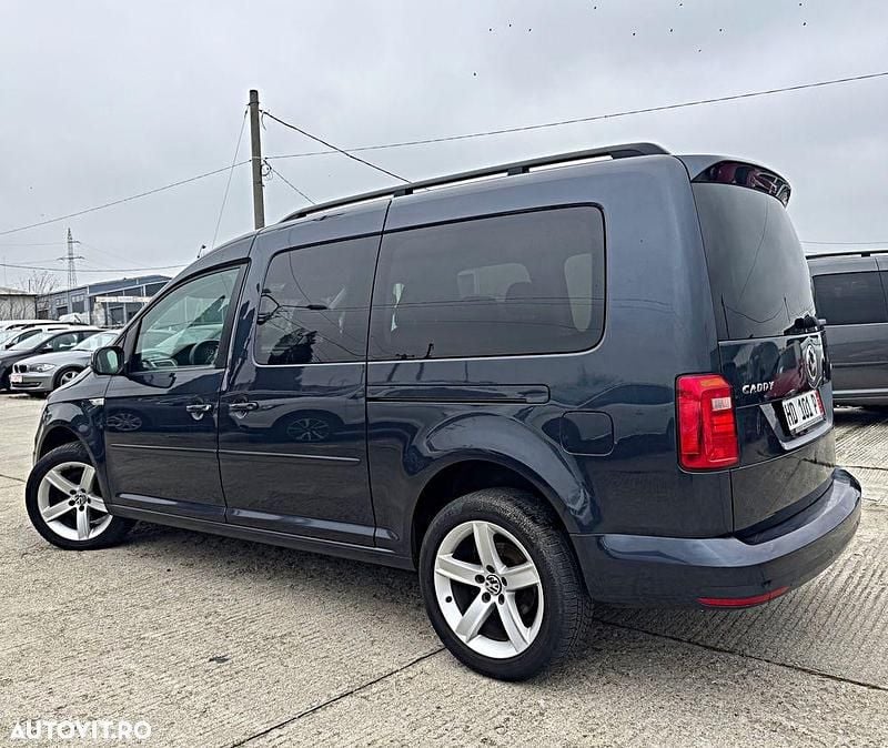 Second-hand VW Caddy Comfortline 150 CP (110 kW) 2017 Culoarealbastru Monovolum