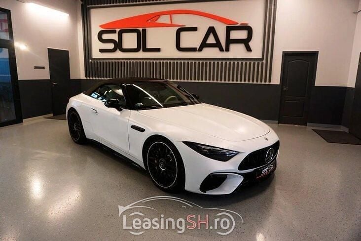 Alb Utilizat 2022 Mercedes SL63 AMG AMG Cabrio | 190.983 EUR - Imagine 1/4