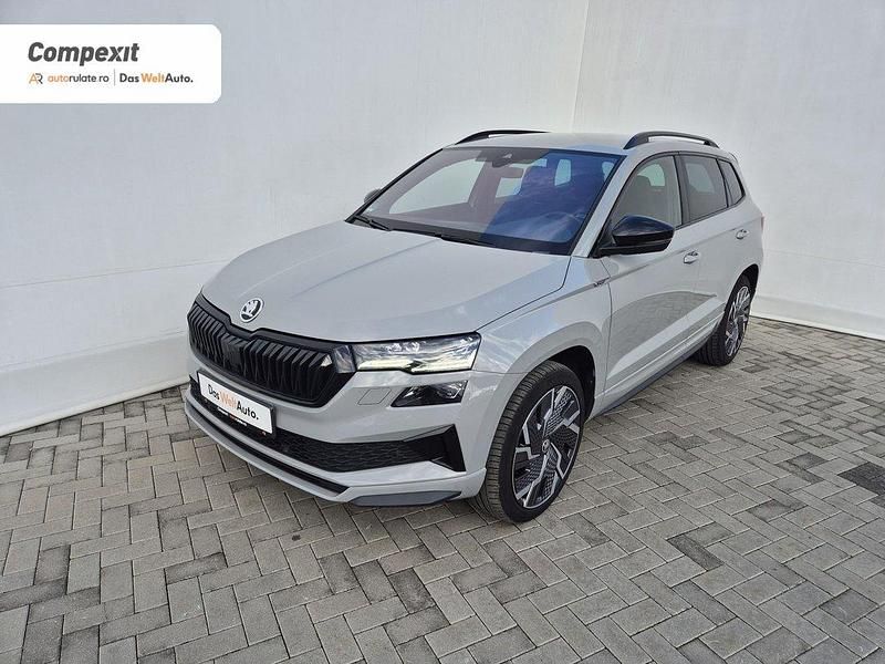 Gri Utilizat 2022 Skoda Karoq SportLine SUV | 28.500 EUR (Scump) - Imagine 1/4