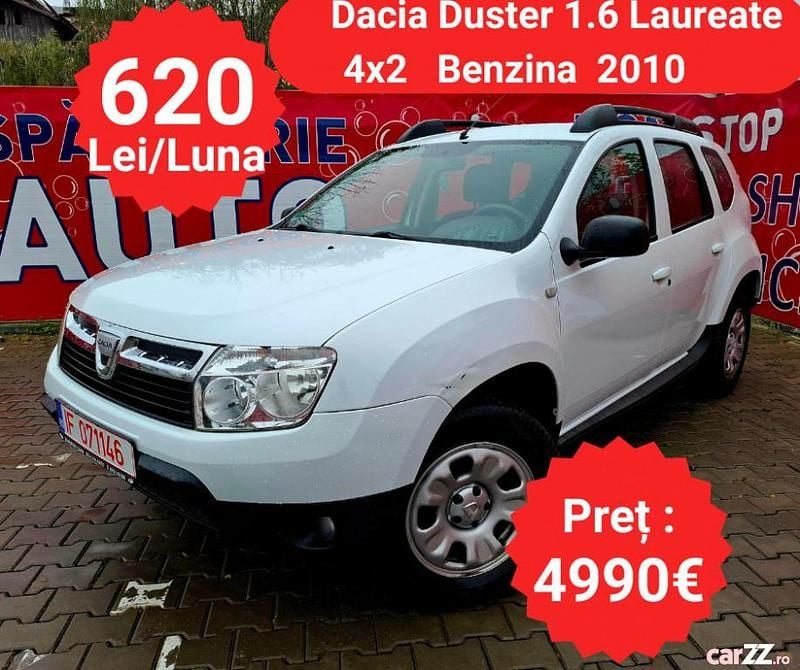Alb Utilizat 2010 Dacia Duster SUV | 4.990 EUR (Preț OK) - Imagine 1/4