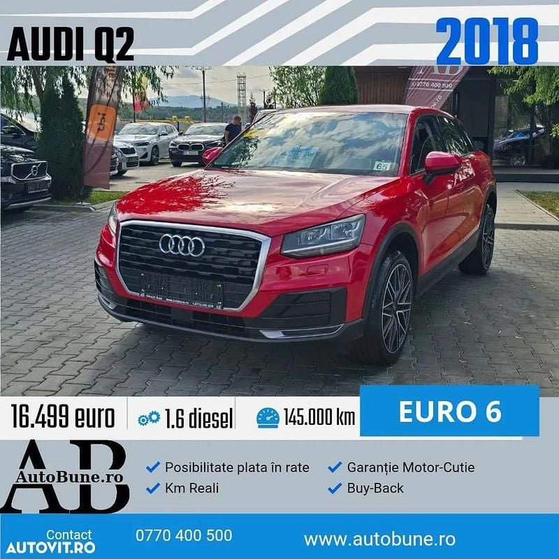 Culoarerosu Utilizat 2018 Audi Q2 Sport SUV | 16.499 EUR (Preț OK) - Imagine 1/4