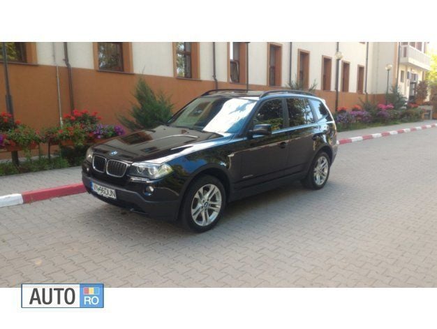 Negru Utilizat 2009 BMW X3 Sport Line SUV | 8.700 EUR (Puțin scump) - Imagine 1/4