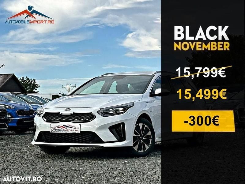 Alb Utilizat 2020 Kia Ceed Break | 15.499 EUR (Preț OK) - Imagine 1/4