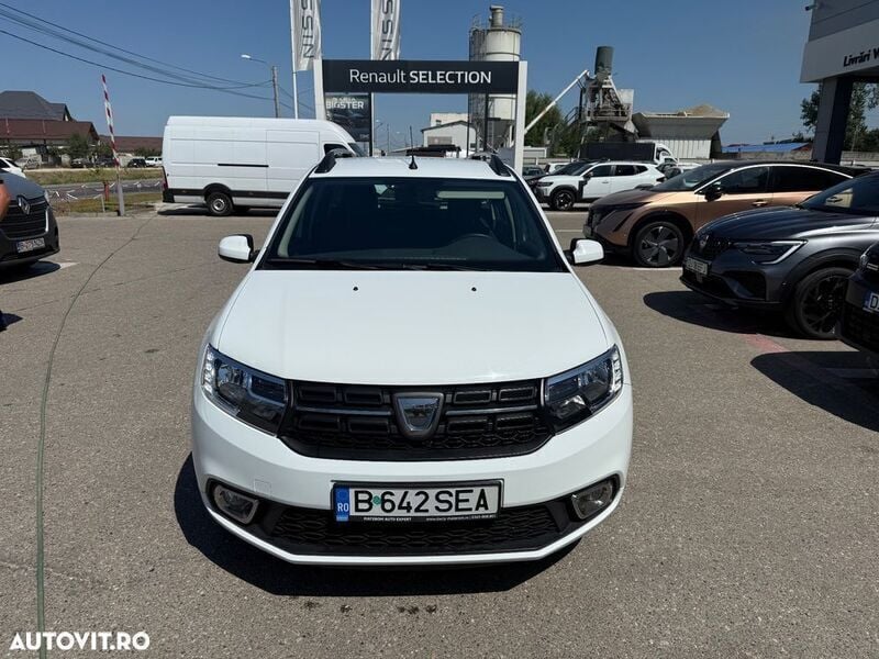 Alb Utilizat 2020 Dacia Logan MCV Ambiance Break | 9.999 EUR (Puțin scump) - Imagine 1/4