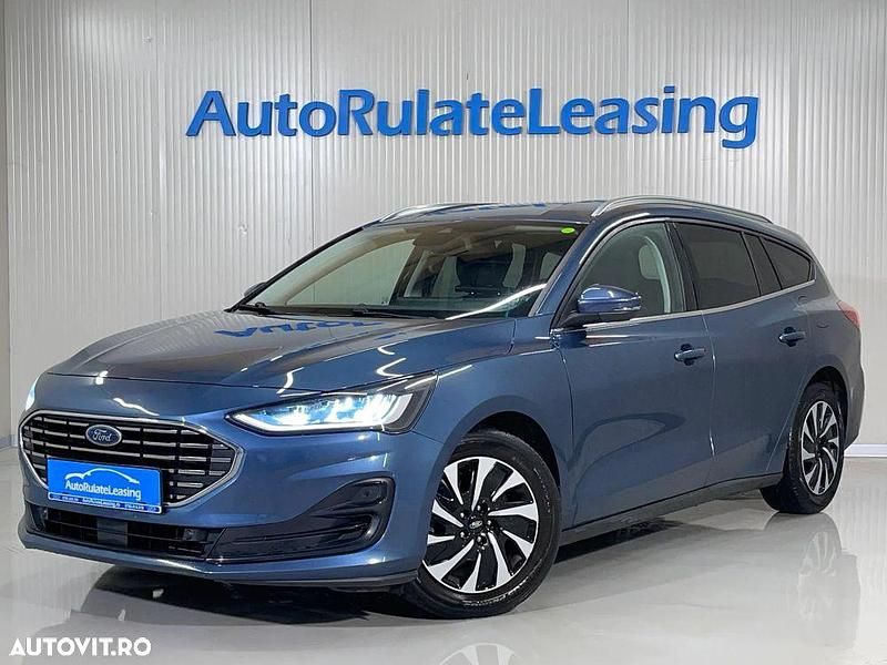 Culoarealbastru Utilizat 2023 Ford Focus Titanium Break | 15.390 EUR - Imagine 1/4