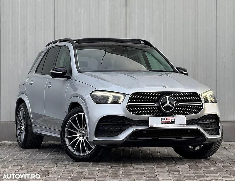 Culoareargint Utilizat 2021 Mercedes GLE400 AMG line SUV | 49.489 EUR (Super Preț) - Imagine 1/4