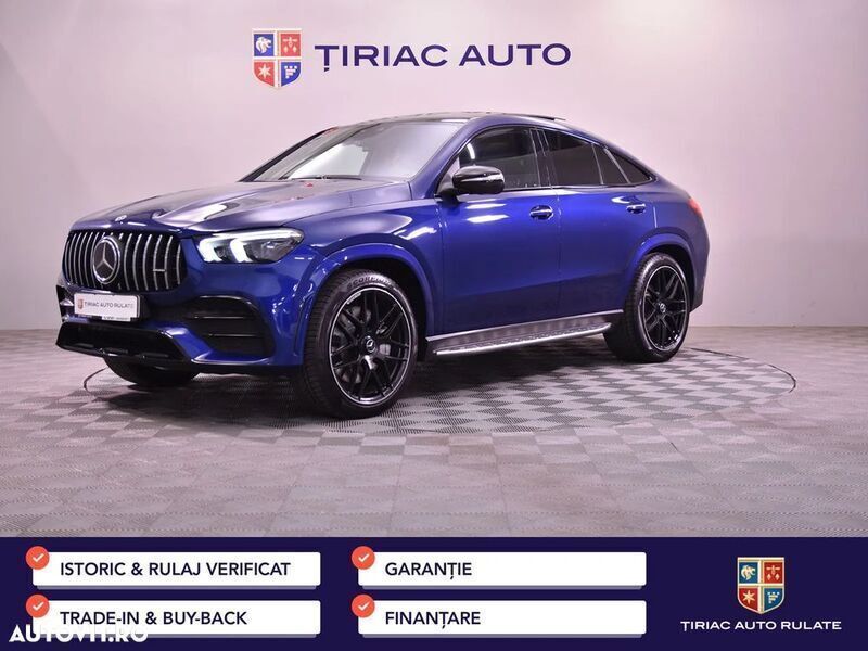 Albastru Utilizat 2021 Mercedes GLE53 AMG AMG Coupe | 90.900 EUR - Imagine 1/4