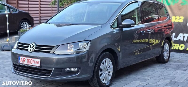 Argint Utilizat 2012 VW Sharan Trendline Monovolum | 9.800 EUR (Scump) - Imagine 1/4
