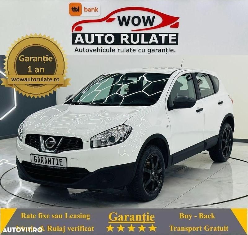 Second-hand Nissan Qashqai Acenta 110 CP (80 kW) 2014 Culoarealb SUV
