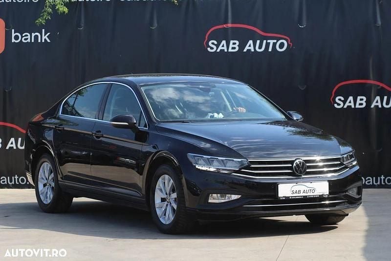 Negru Utilizat 2021 VW Passat Business Berlinǎ | 20.843 EUR (Preț OK) - Imagine 1/4
