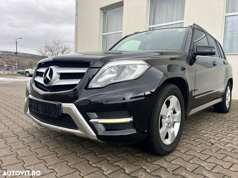 Negru Utilizat 2012 Mercedes GLK220 SUV | 10.999 EUR (Preț OK) - Imagine 1/4