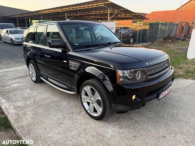 Negru Utilizat 2011 Land Rover Range Rover Sport HSE SUV | 7.599 EUR (Super Preț) - Imagine 1/4