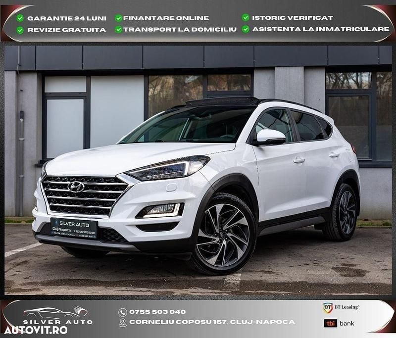 Second-hand Hyundai Tucson Premium 136 CP (100 kW) 2020 Culoarealb SUV