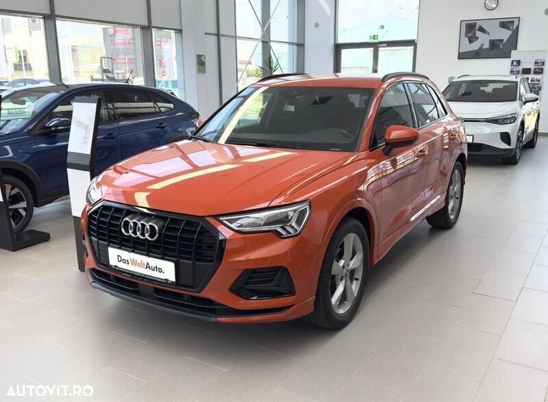 Portocaliu Utilizat 2019 Audi Q3 SUV | 24.900 EUR (Preț OK) - Imagine 1/4