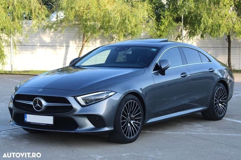 Gri Utilizat 2018 Mercedes CLS350 Coupe | 32.200 EUR (Super Preț) - Imagine 1/4