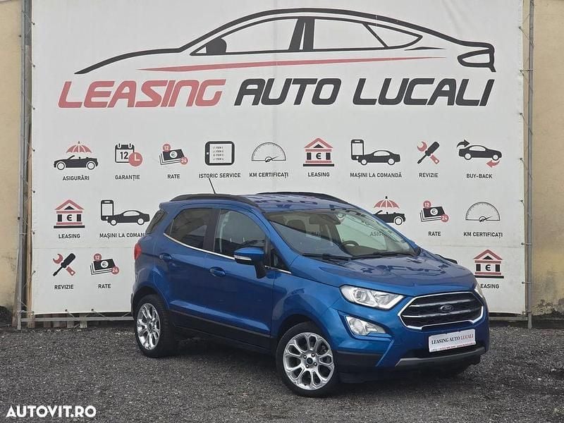 Culoarealbastru Utilizat 2023 Ford Ecosport Titanium SUV | 12.950 EUR (Preț OK) - Imagine 1/4