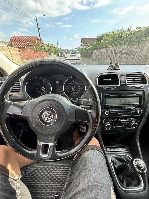 Negru Utilizat 2010 VW Golf VI Break | 4.100 EUR (Preț OK) - Imagine 1/4