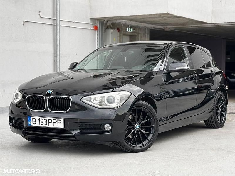 Culoarenegru Utilizat 2014 BMW 118 Hatchback | 8.900 EUR (Preț OK) - Imagine 1/4
