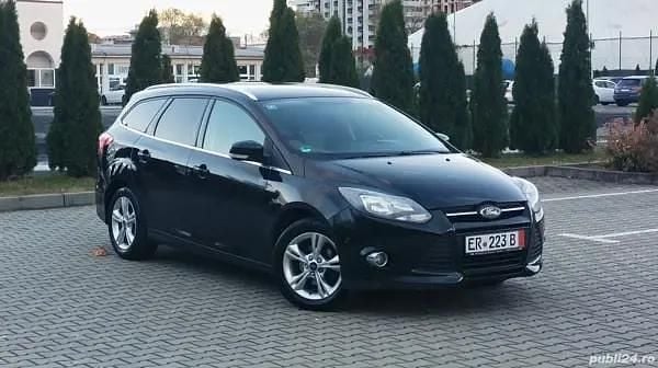 Negru Utilizat 2012 Ford Focus Break | 3.499 EUR (Preț bun) - Imagine 1/4