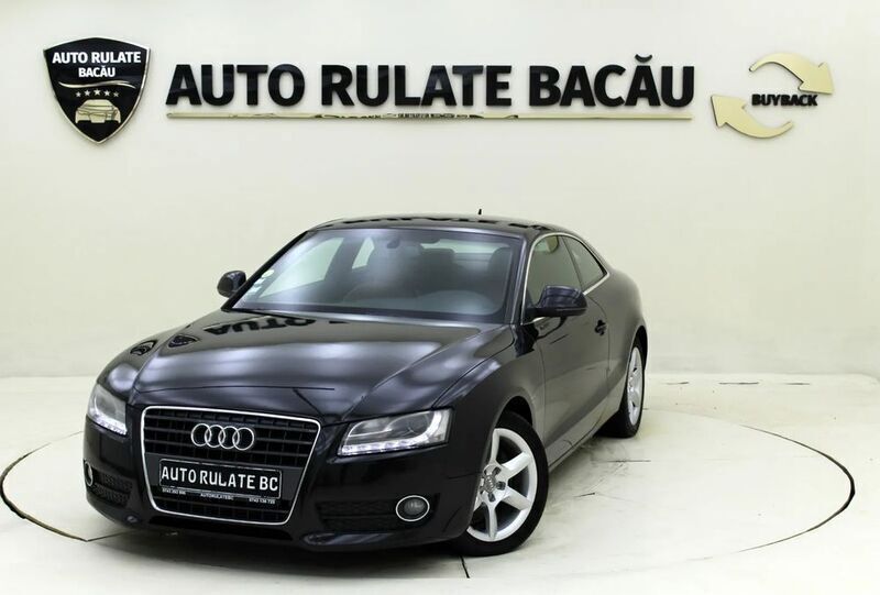 Negru Utilizat 2009 Audi A5 Coupe | 7.490 EUR (Preț OK) - Imagine 1/4