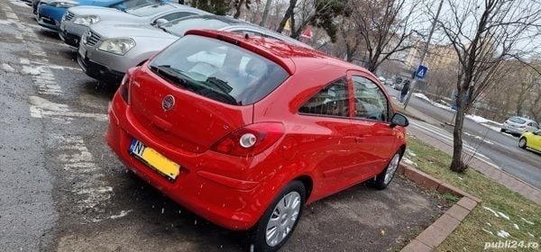 Second-hand Opel Corsa Club 85 CP (62 kW) 2008 Rosu Hatchback