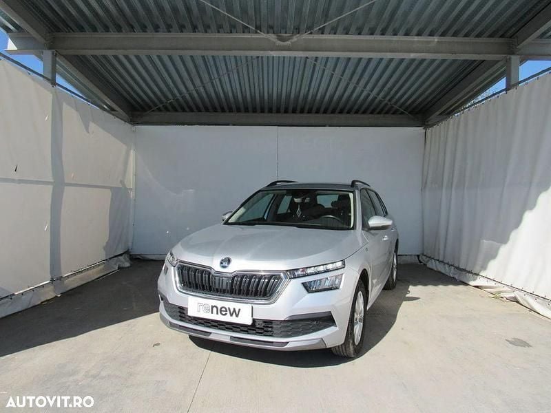 Culoareargint Utilizat 2021 Skoda Kamiq Ambition SUV | 14.499 EUR (Preț bun) - Imagine 1/4