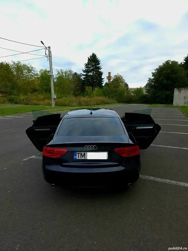 Second-hand Audi A5 Sportback S-Line 245 CP (180 kW) 2012 Albastru Hatchback