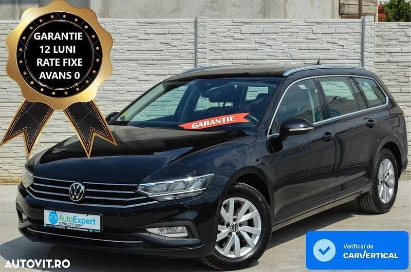 Negru Utilizat 2022 VW Passat Business Break | 15.980 EUR (Preț bun) - Imagine 1/4