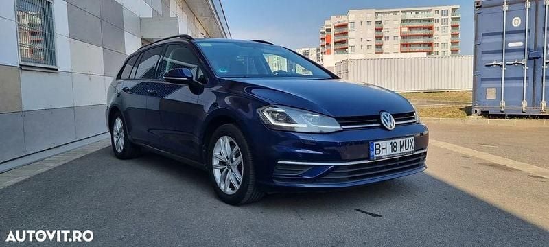 Albastru Utilizat 2020 VW Golf VII Comfortline Break | 11.999 EUR (Preț bun) - Imagine 1/4