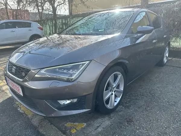 Bej Second-hand 2015 Seat Leon FR Hatchback | 9.250 EUR (Preț OK) - Imagine 1/4